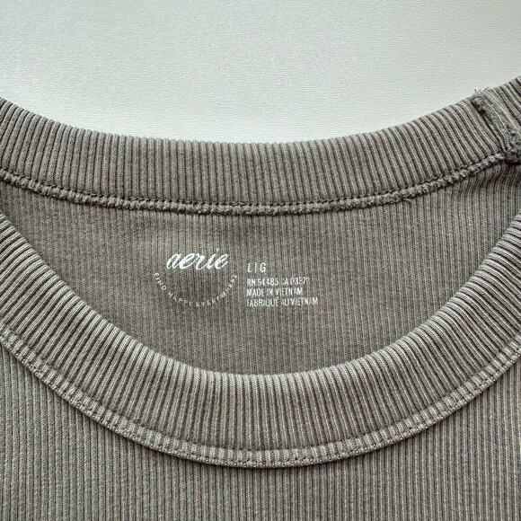 Aerie Raw Hem Tank Top - Picture 3 of 5